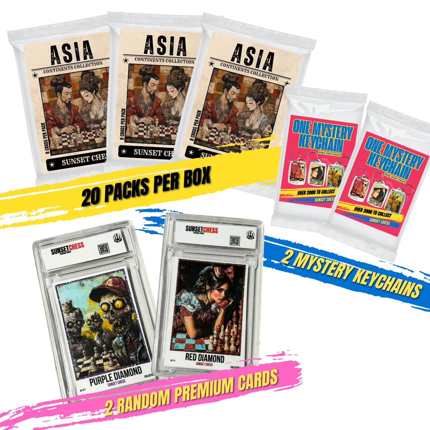 Asia Edition - Jumbo Box Pack - Chess Trading Cards