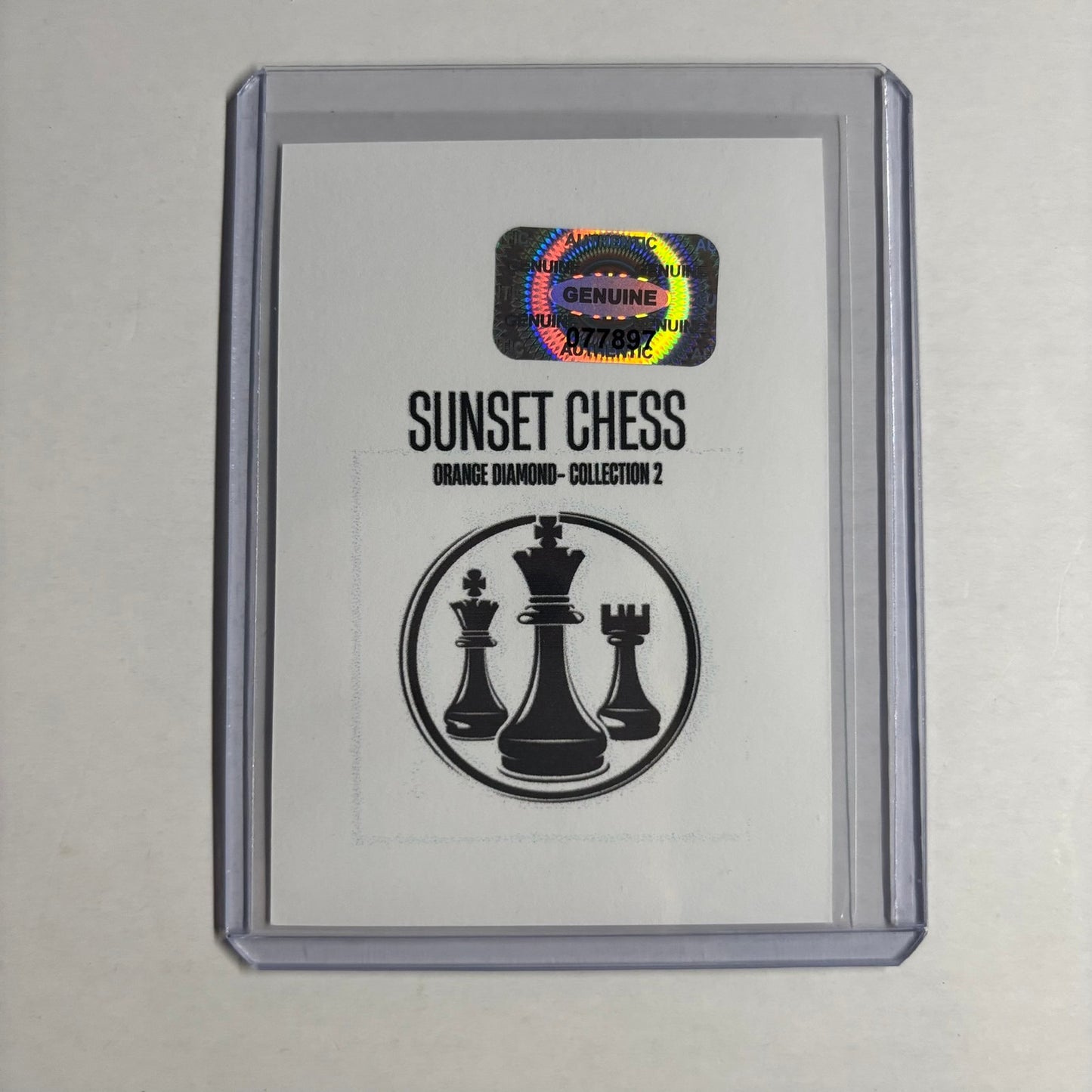 Orange Diamond Collection 2 - Trading Card