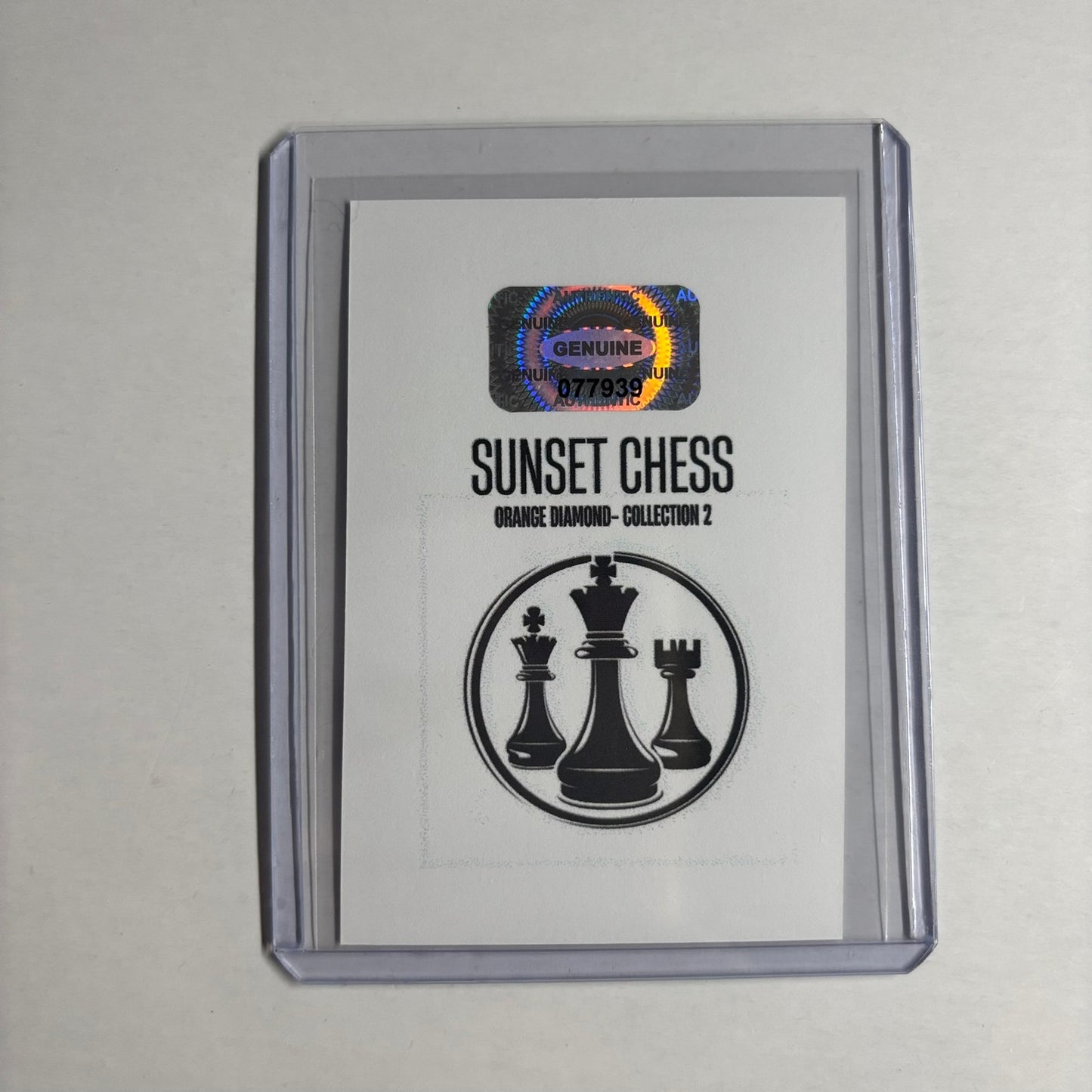 Orange Diamond Collection 2 - Trading Card