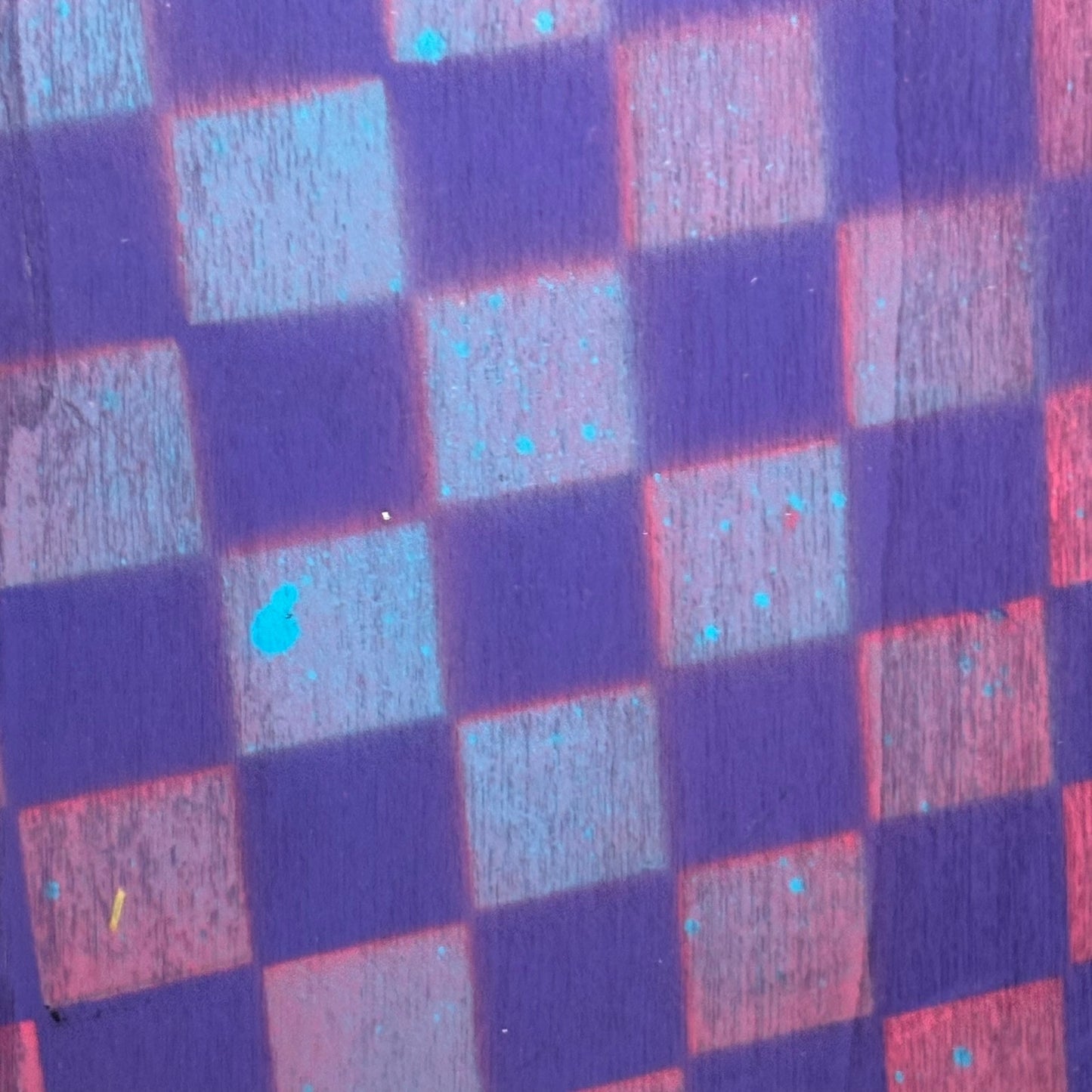 Pink Purple Hue - Painted Thin Wooden Chess Board