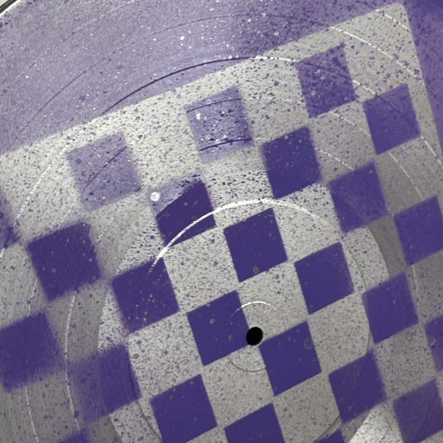 Purple Chrome - Vinyl Chess Board