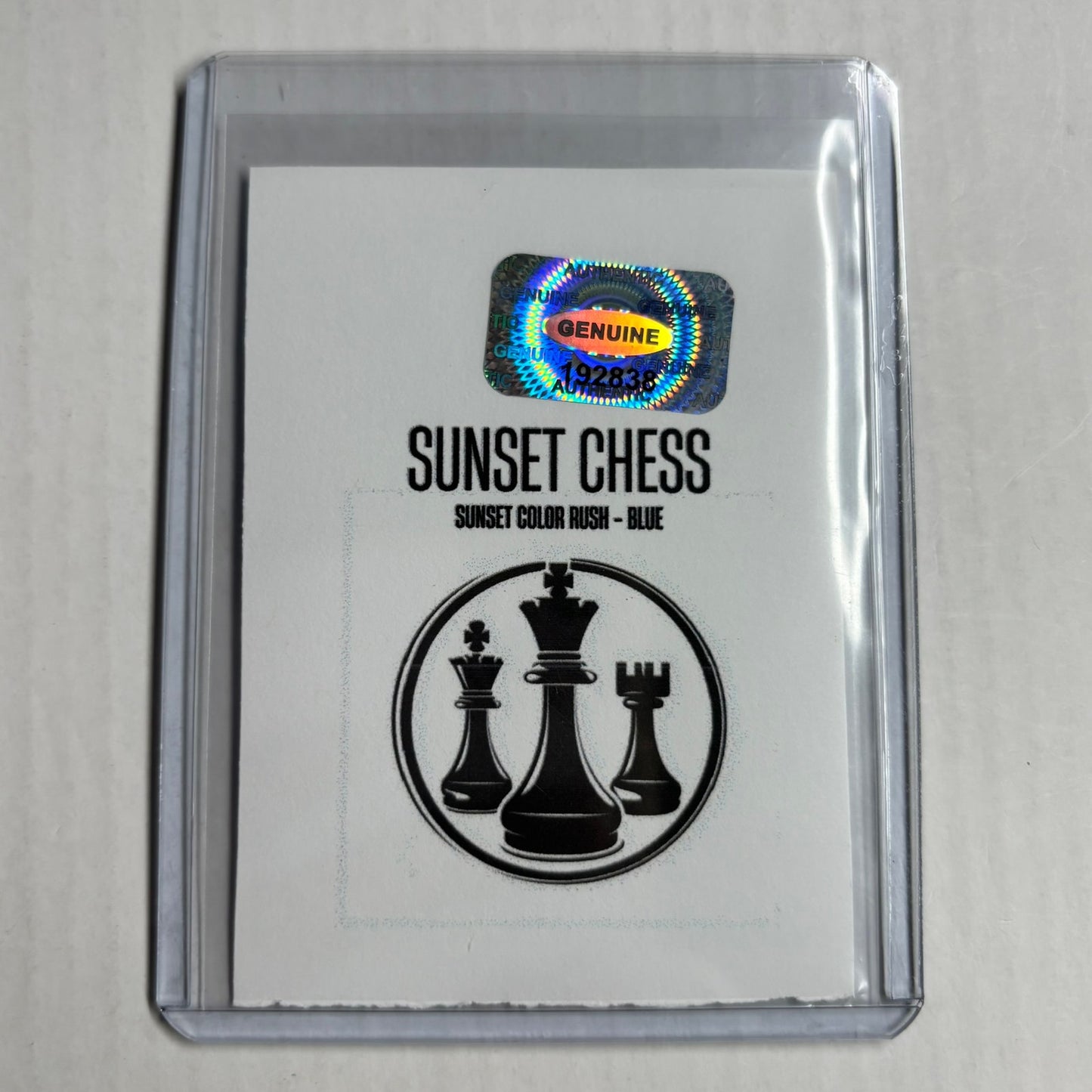 Blue Collection - Trading Card