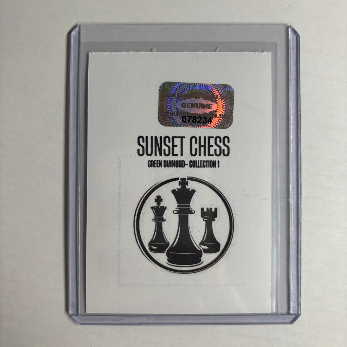 Green Diamond Collection 1 - Trading Card