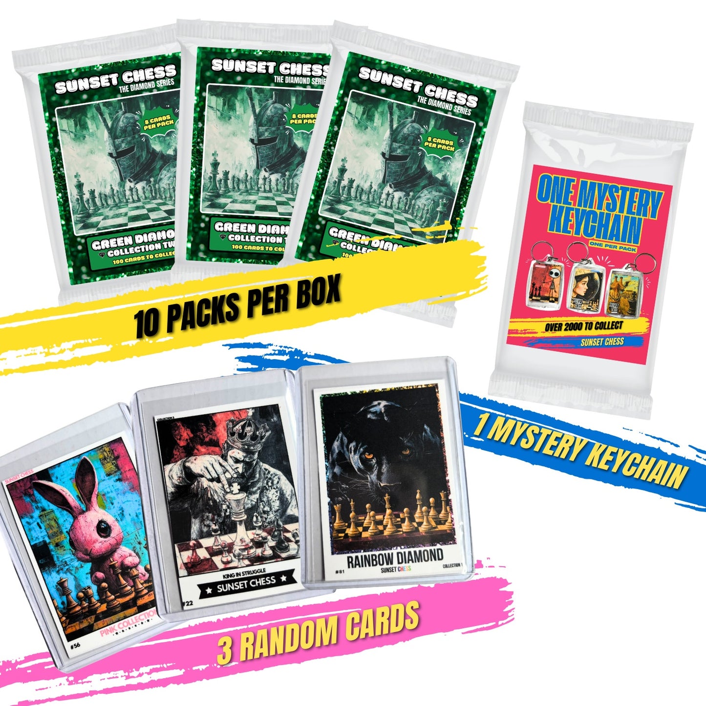 Green Diamond Part 2 Trading Cards - Mini Box Collection