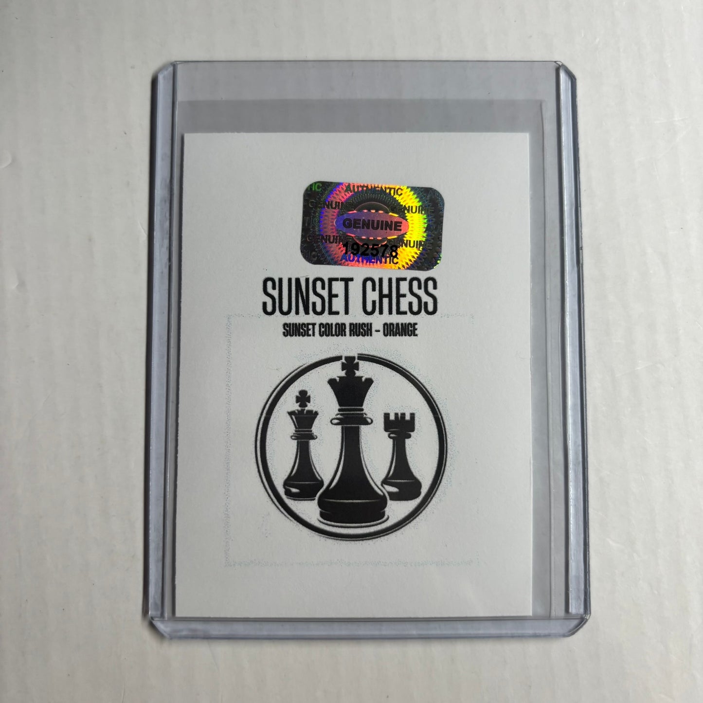 Orange Collection - Trading Card