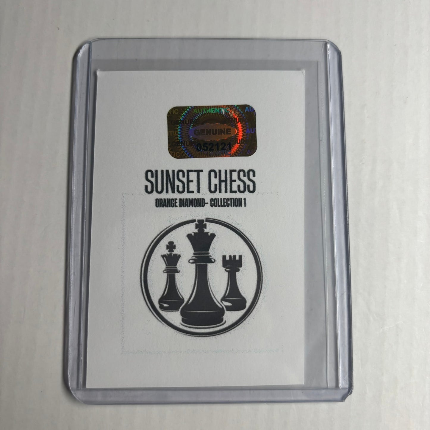 Orange Diamond Collection 1 - Trading Card