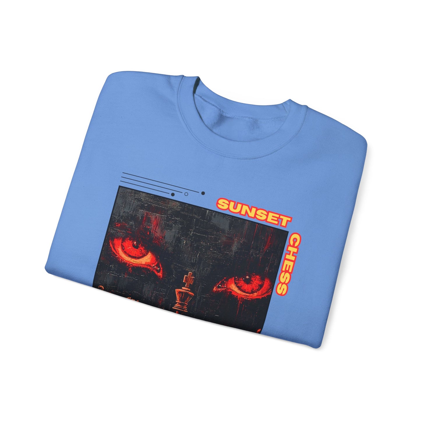 Eyes With Intent - Blue Crewneck Sweater