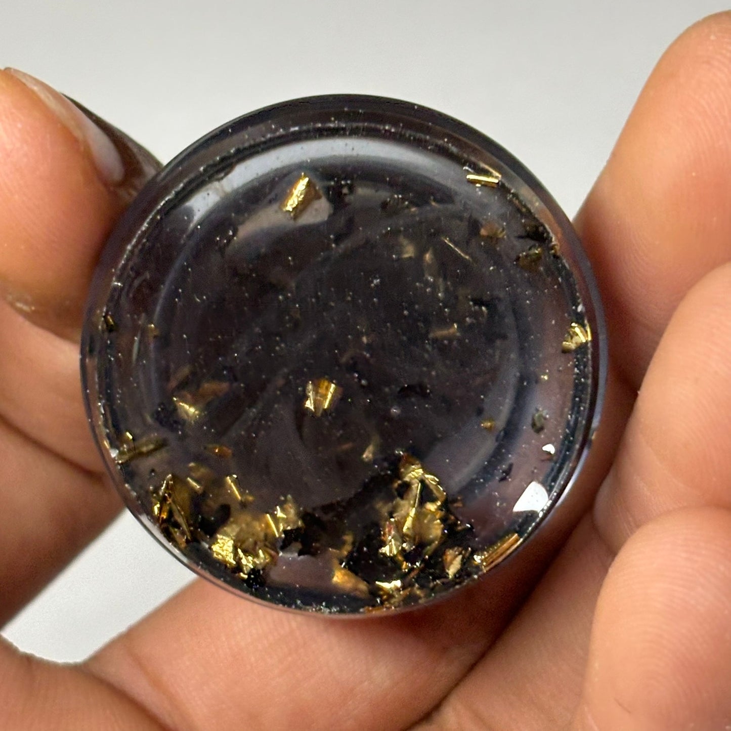 Stealth Royal Knight - Handmade Resin Keychain - Large Edition