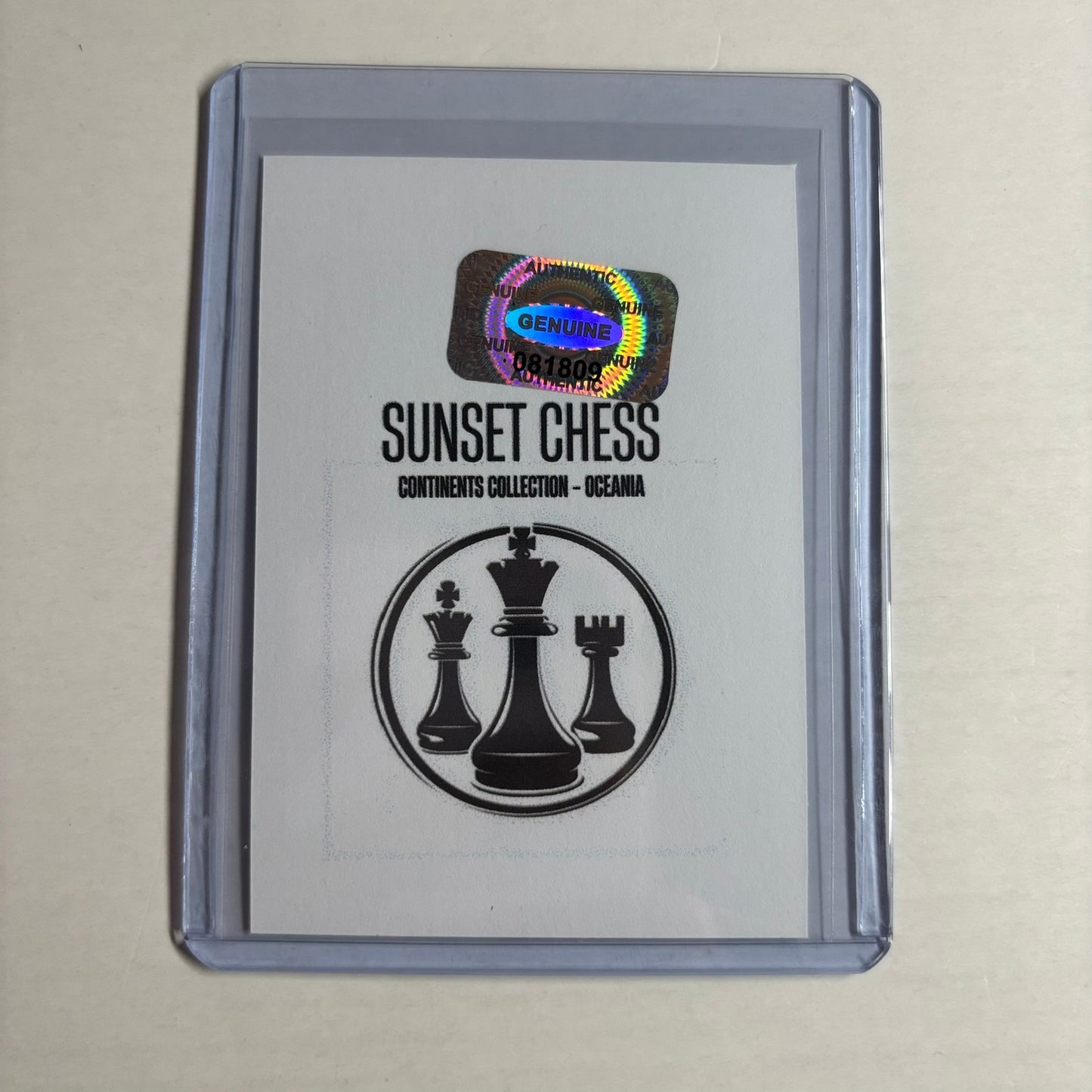 Oceania Collection - Trading Card