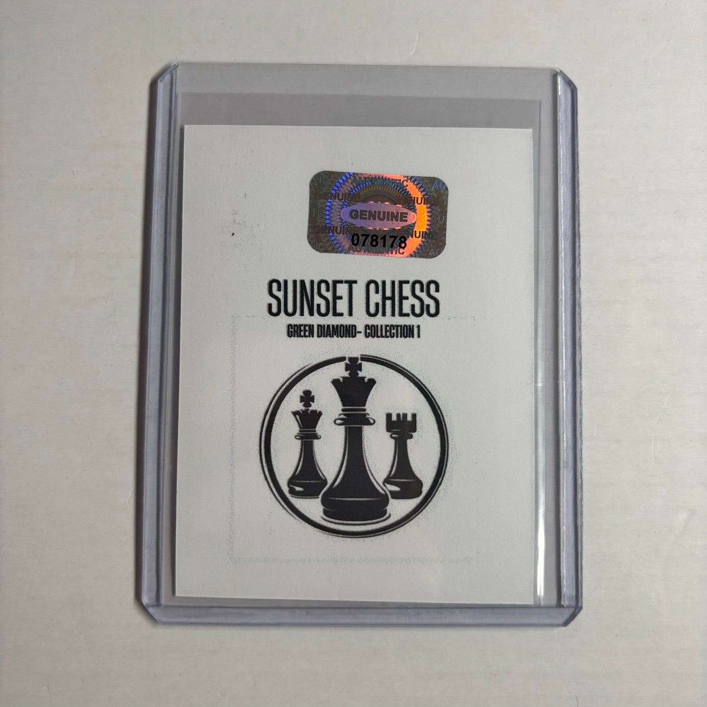 Green Diamond Collection 1 - Trading Card