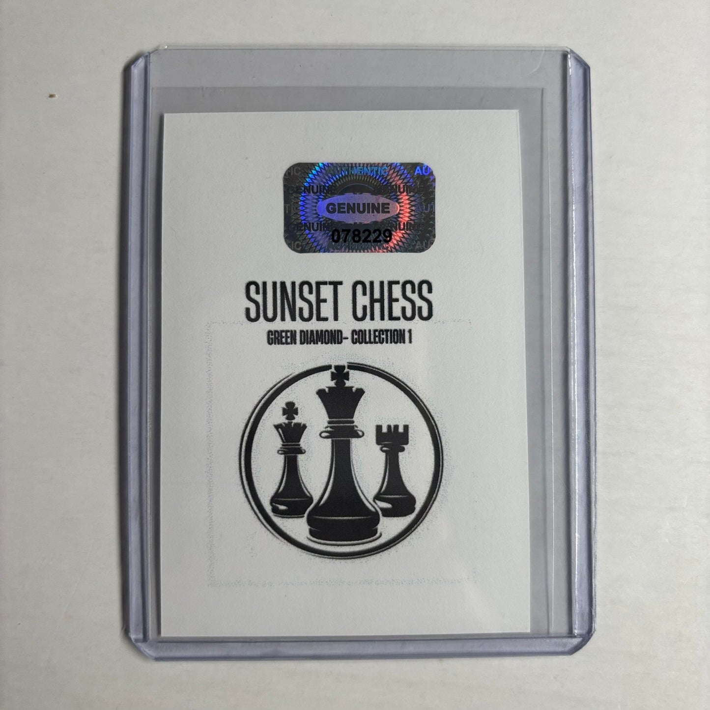 Green Diamond Collection 1 - Trading Card