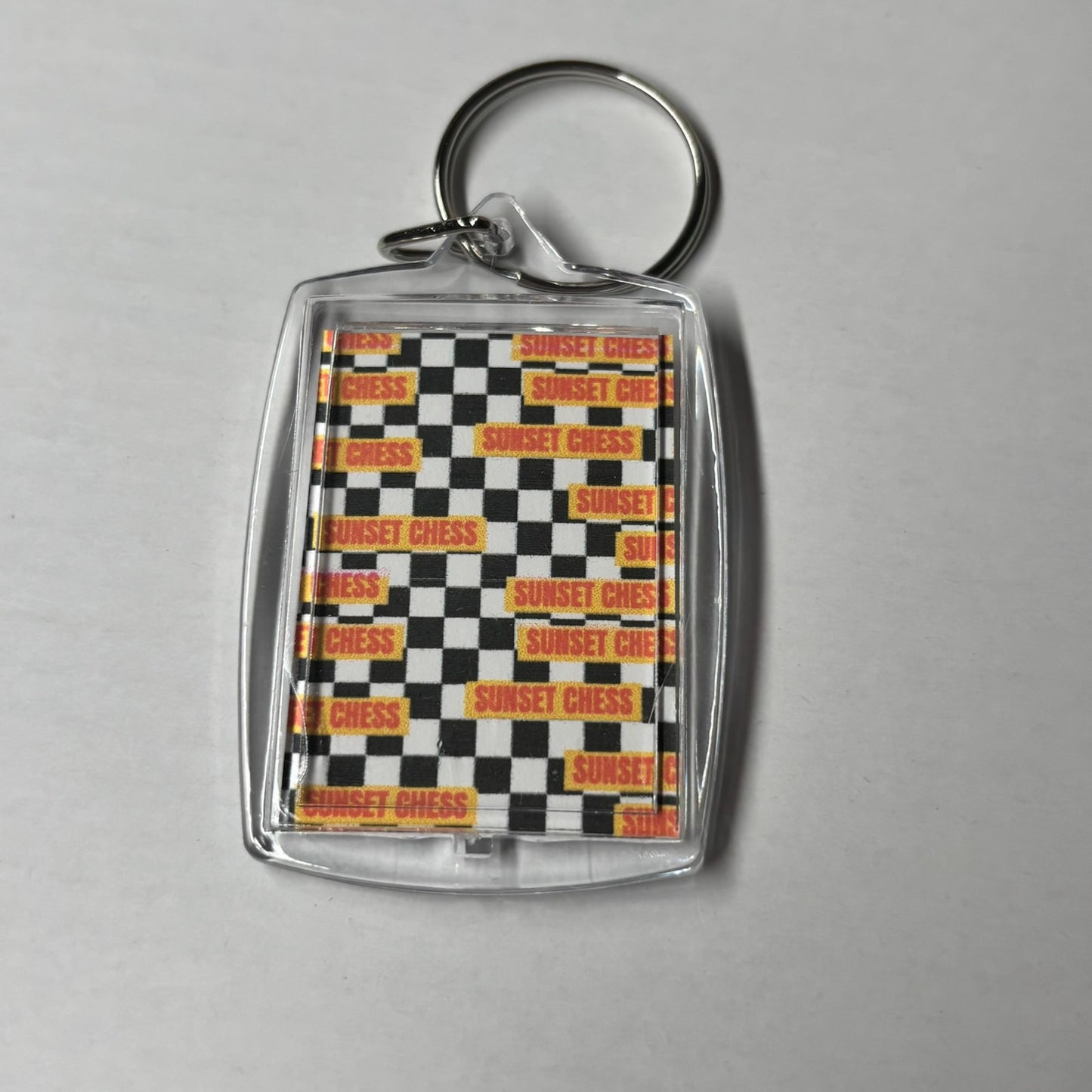 The Old King - Chess Photo Keychain