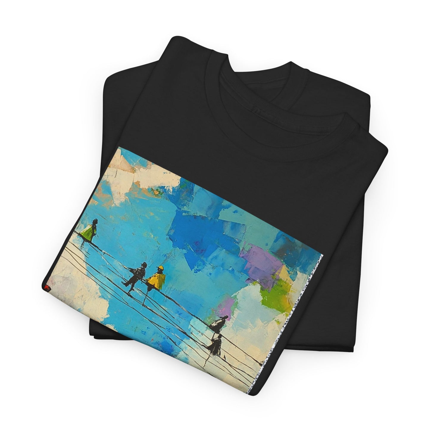 The Birds Are Chirping - Black Chess T Shirt
