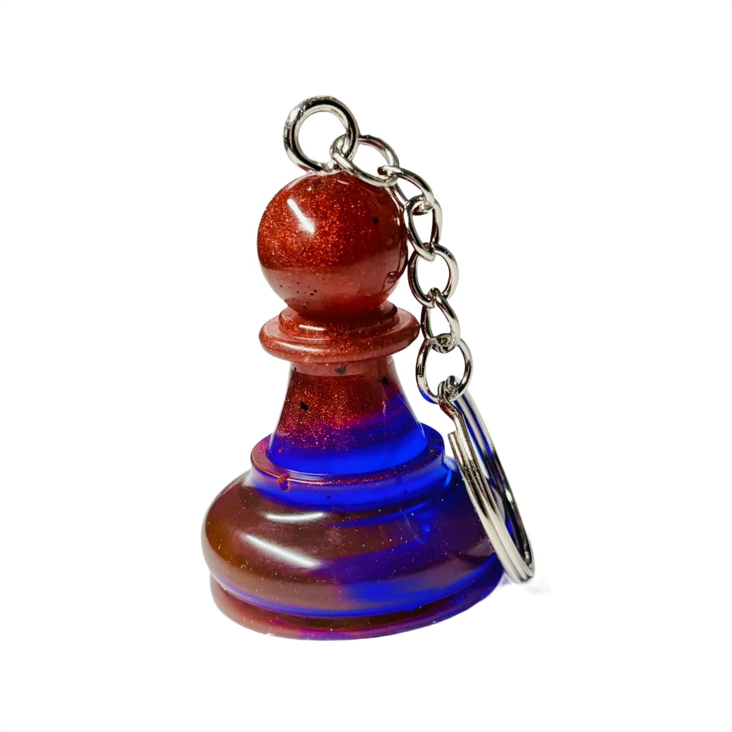 Purple Style Pawn - Handmade Resin Keychain - Large Edition