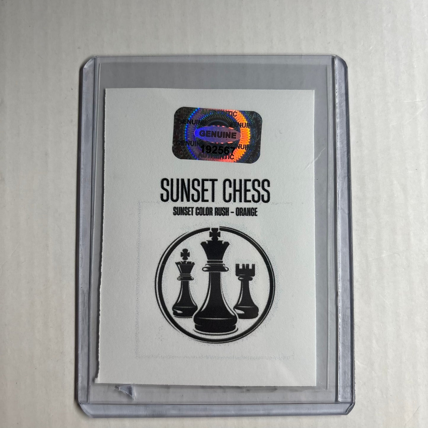 Orange Collection - Trading Card