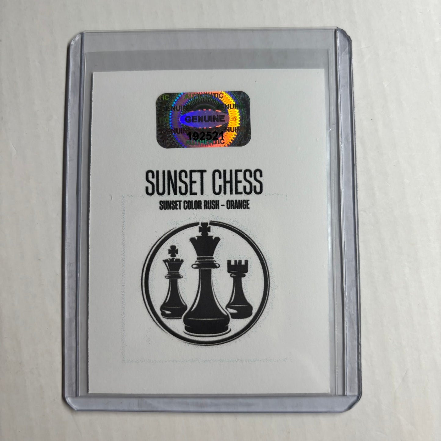 Orange Collection - Trading Card