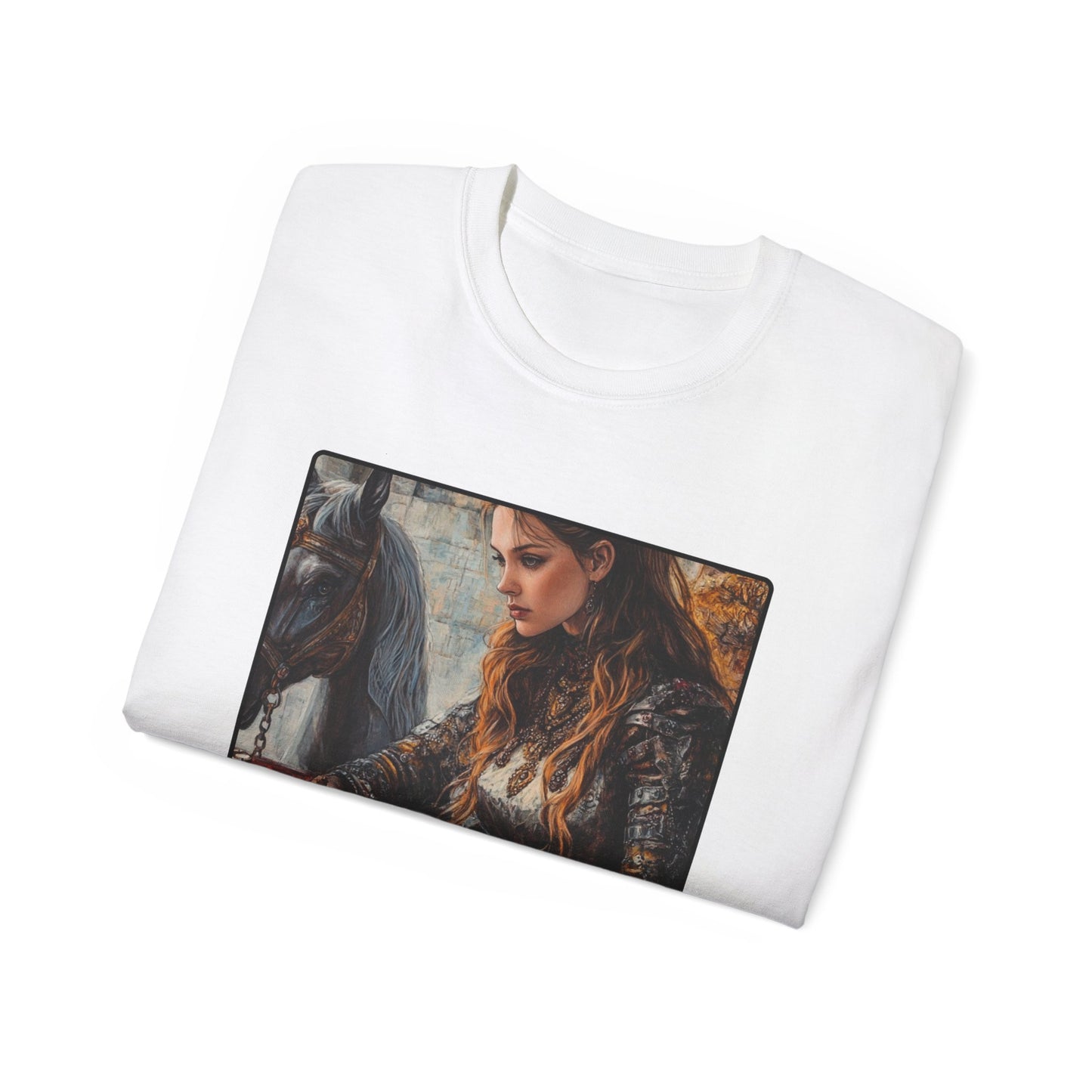 The Queen's Game - White Chess T Shirt