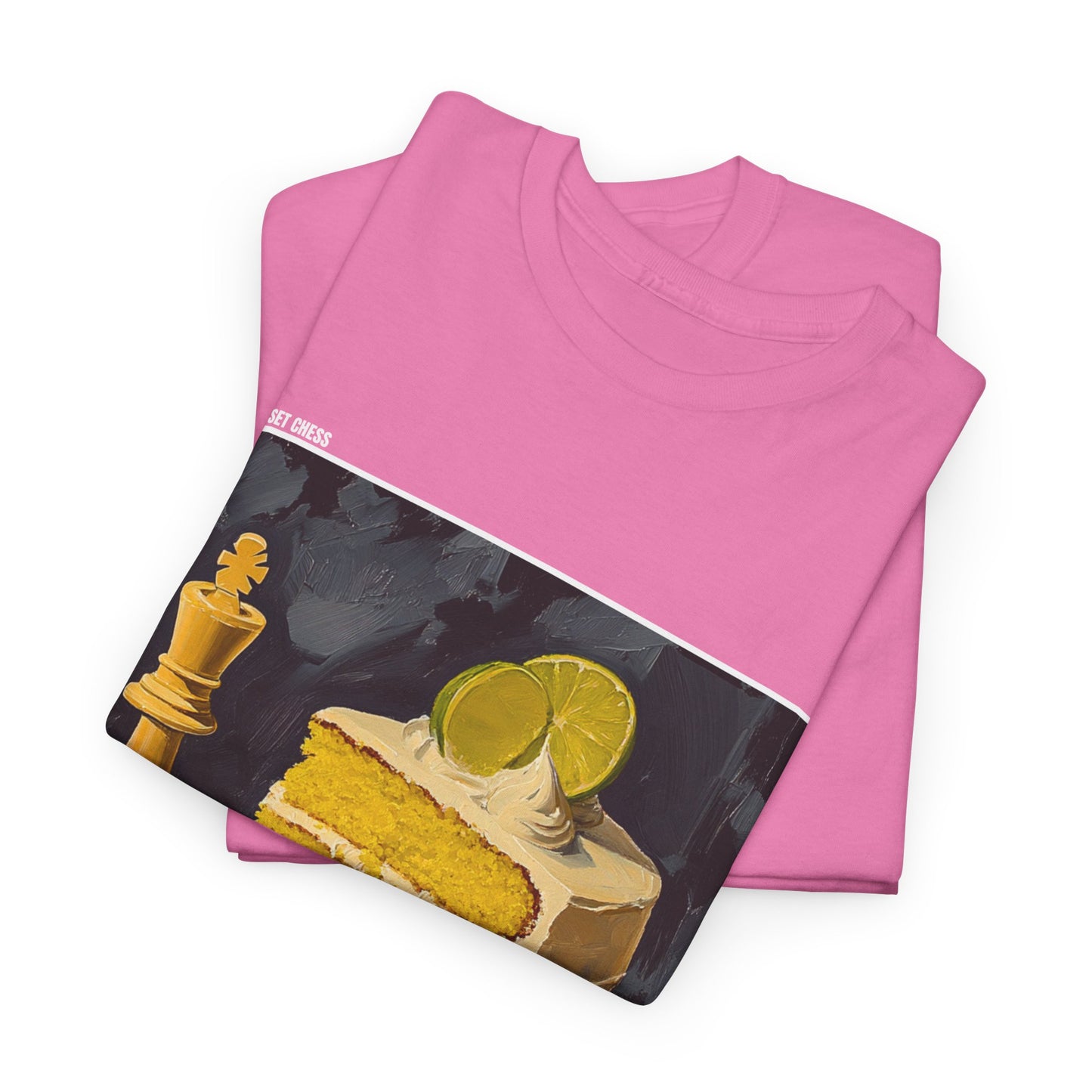Pink Lemon Cake - Pink Chess T Shirt