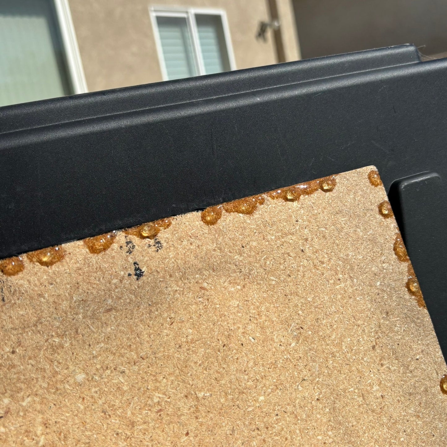 Vintage Cream Pink - Resin Coated Chess Board