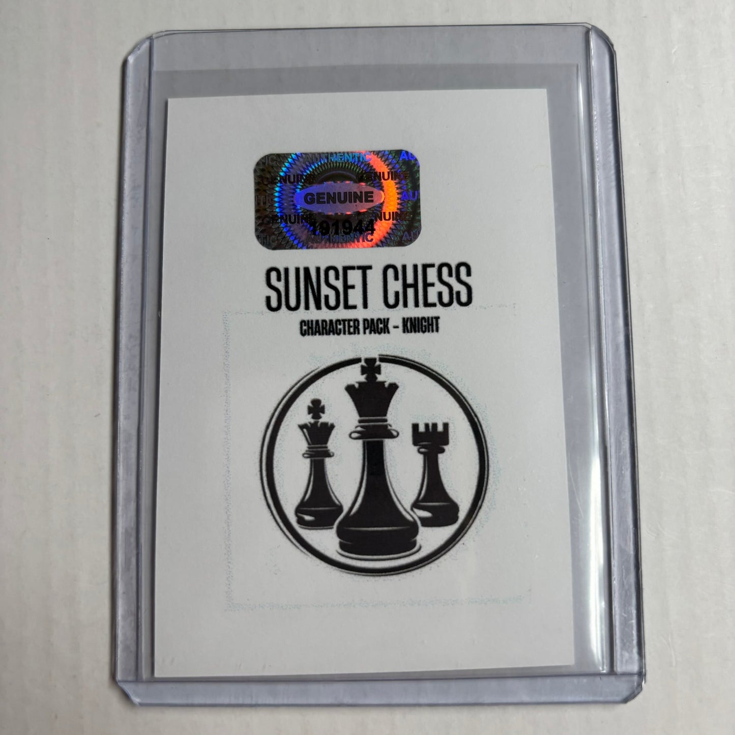 Knight Collection - Trading Card