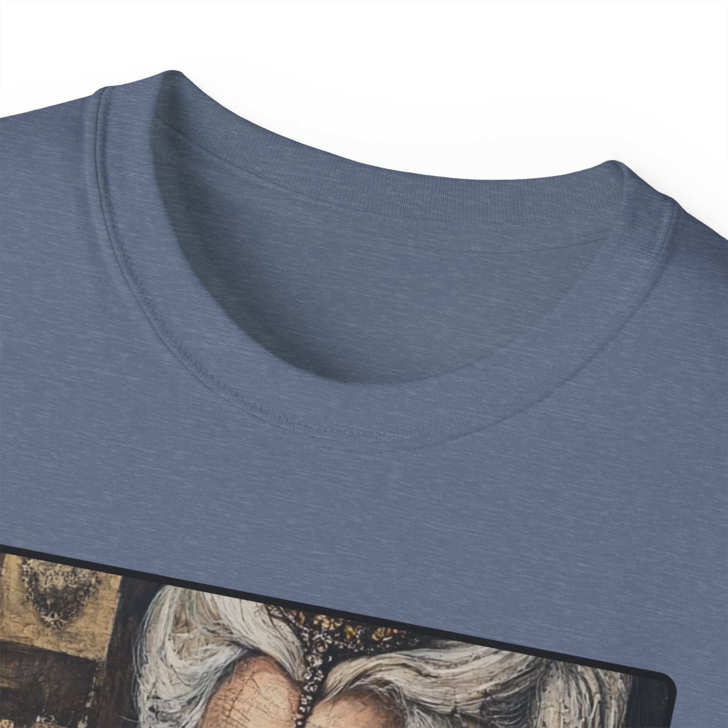 The Old Queen - Heather Indigo Chess T Shirt