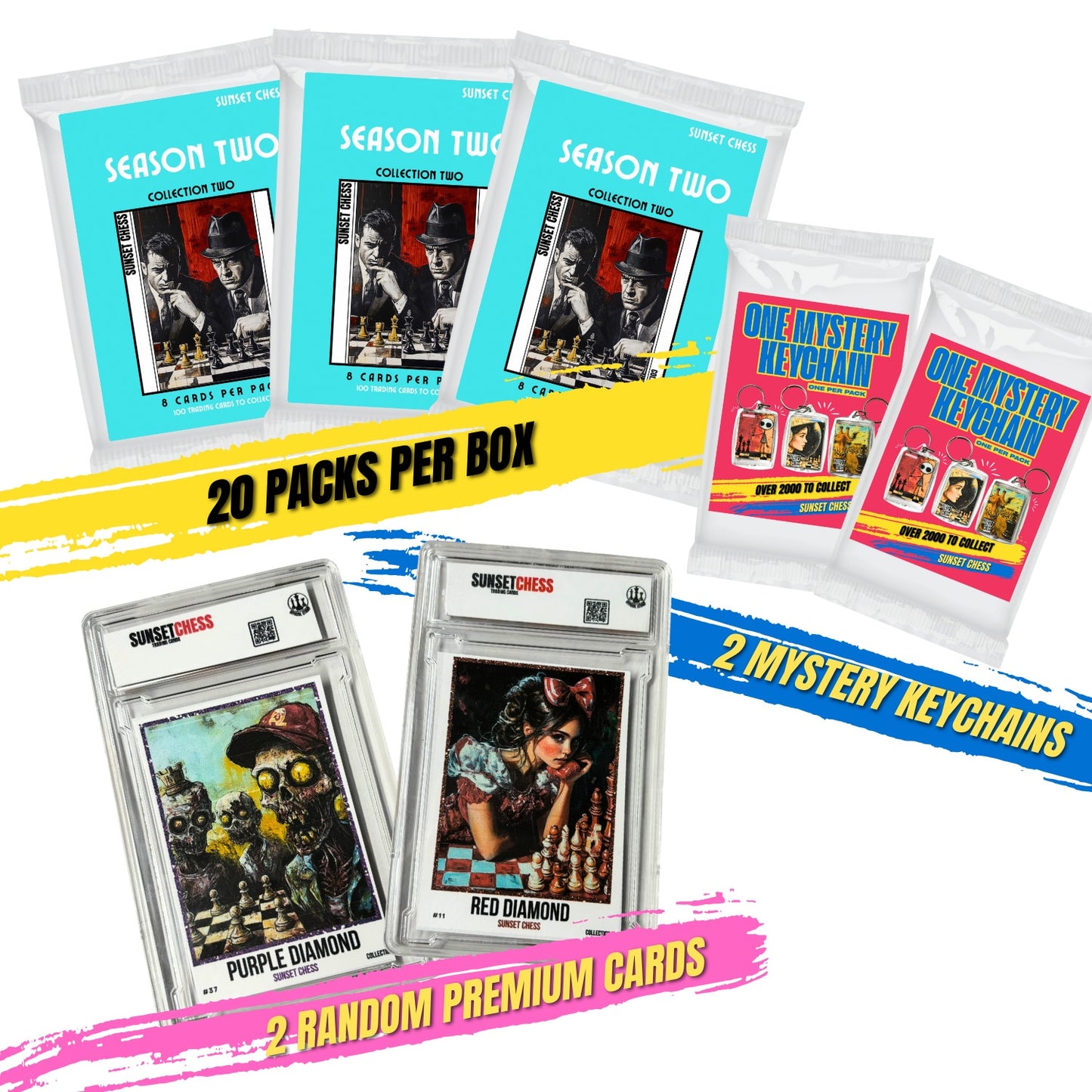 Season Two Box 2 - Jumbo Box Pack - Chess Trading Cards