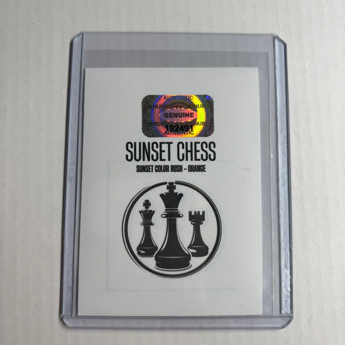 Orange Collection - Trading Card