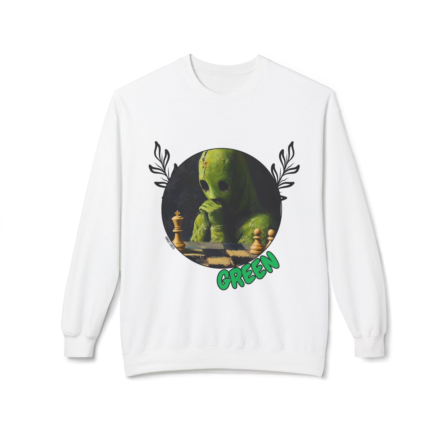 The Green Thinker - Pink Crewneck Sweater