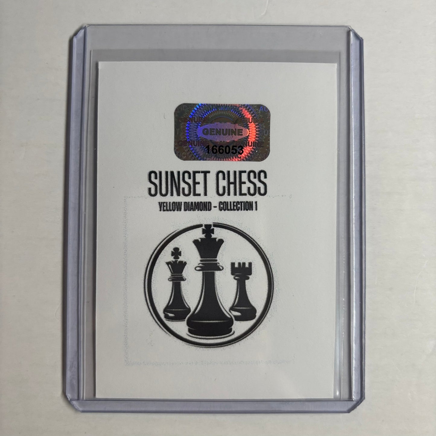 Yellow Diamond Collection 1 - Trading Card