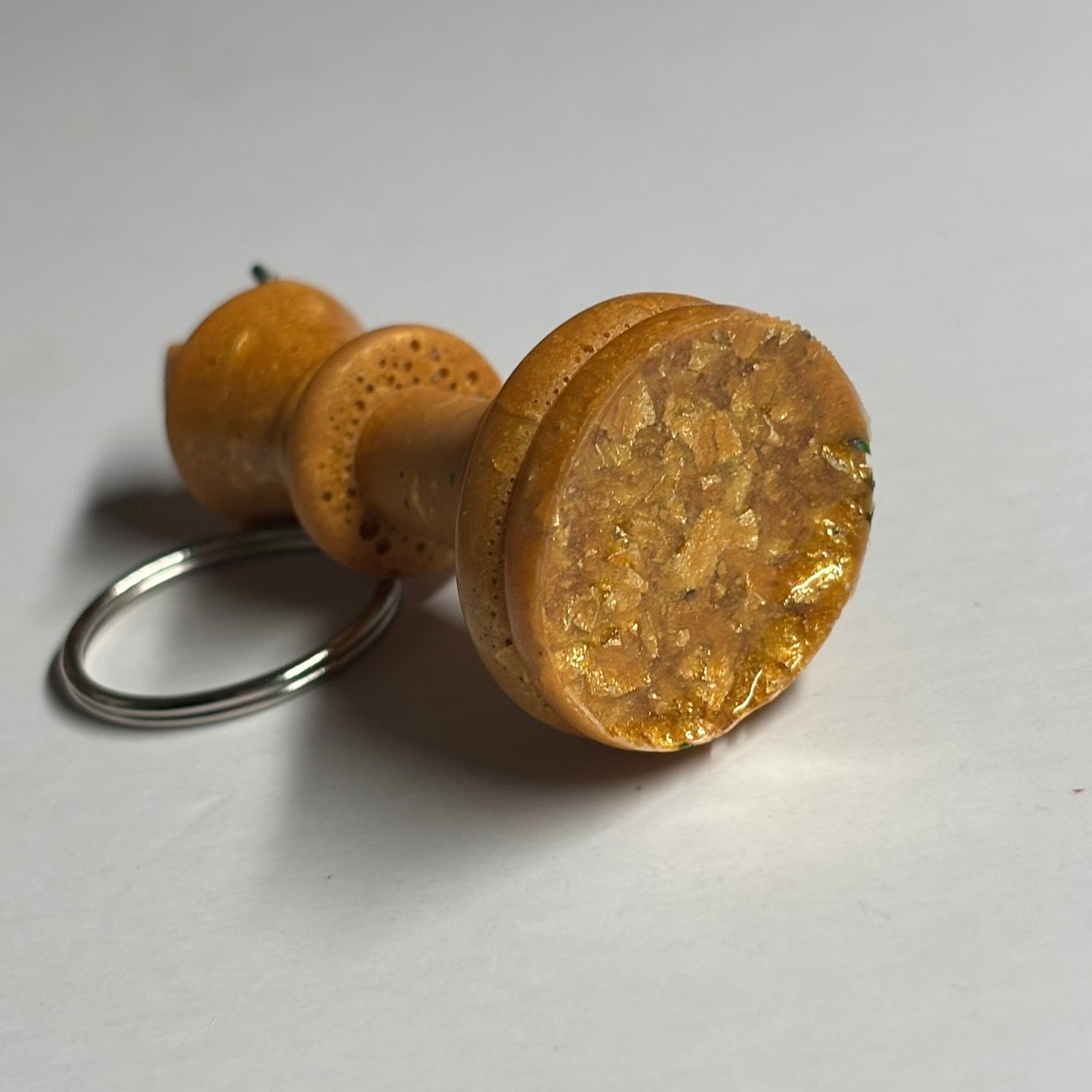 Supreme Yellow Golden King - Handmade Resin Keychain