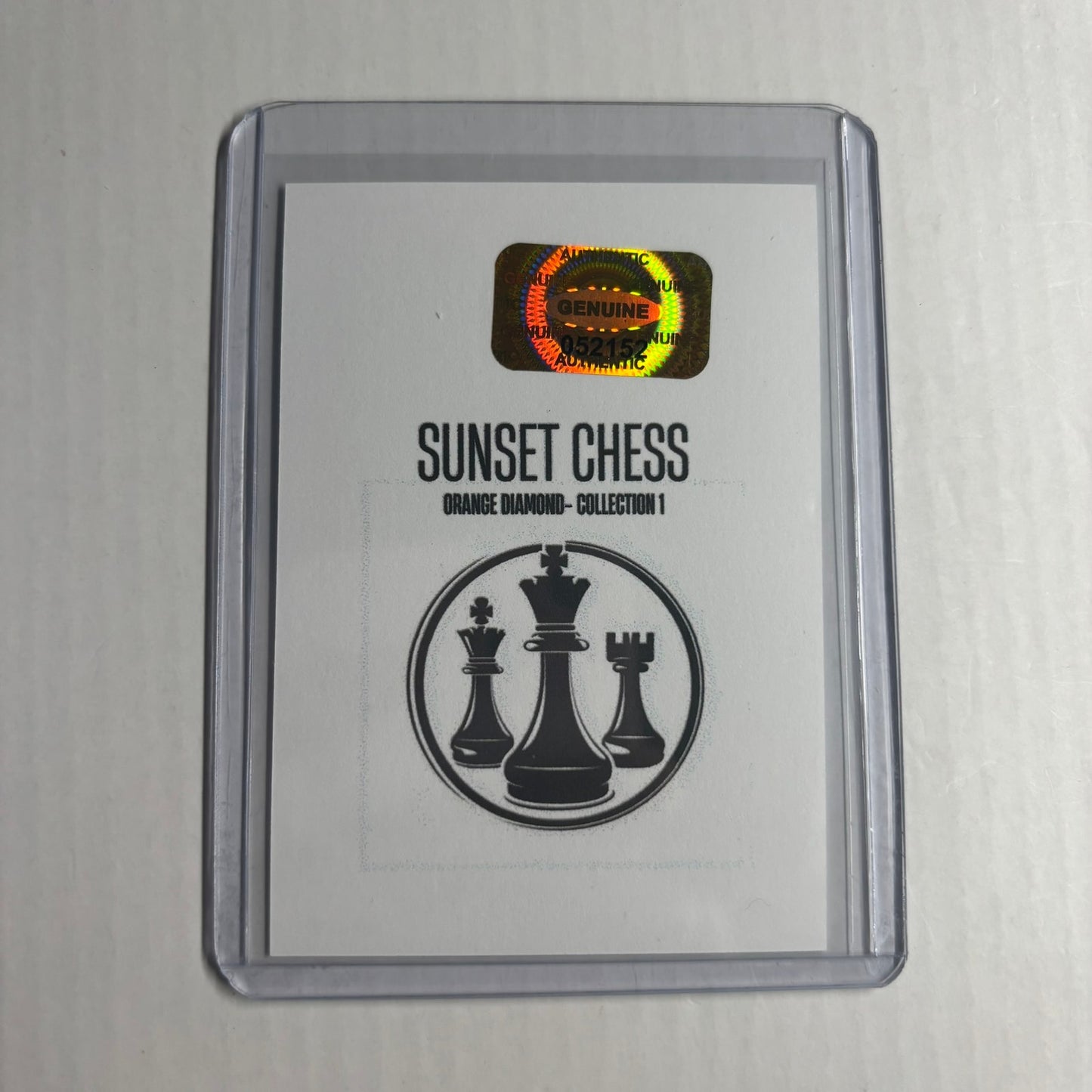 Orange Diamond Collection 1 - Trading Card