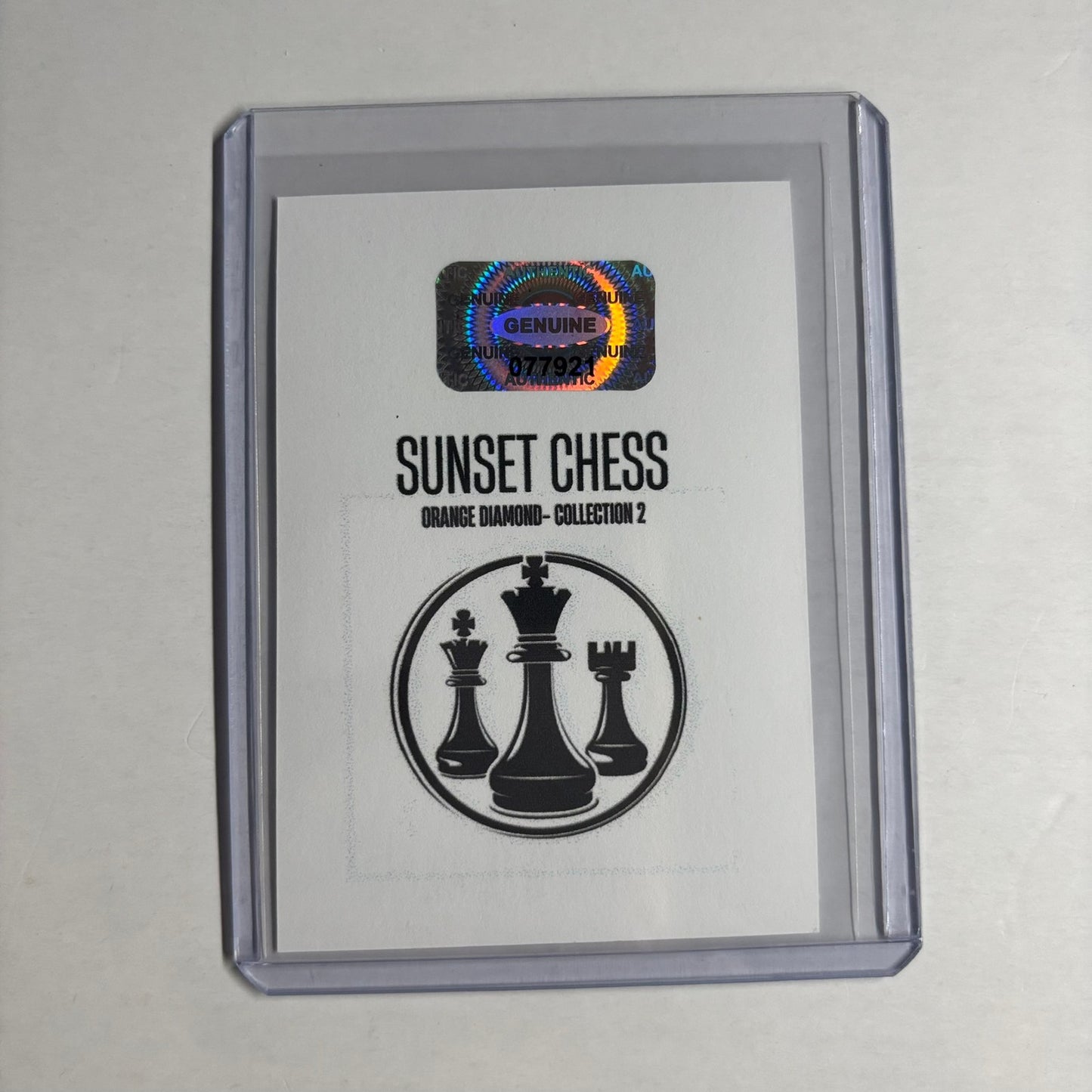 Orange Diamond Collection 2 - Trading Card