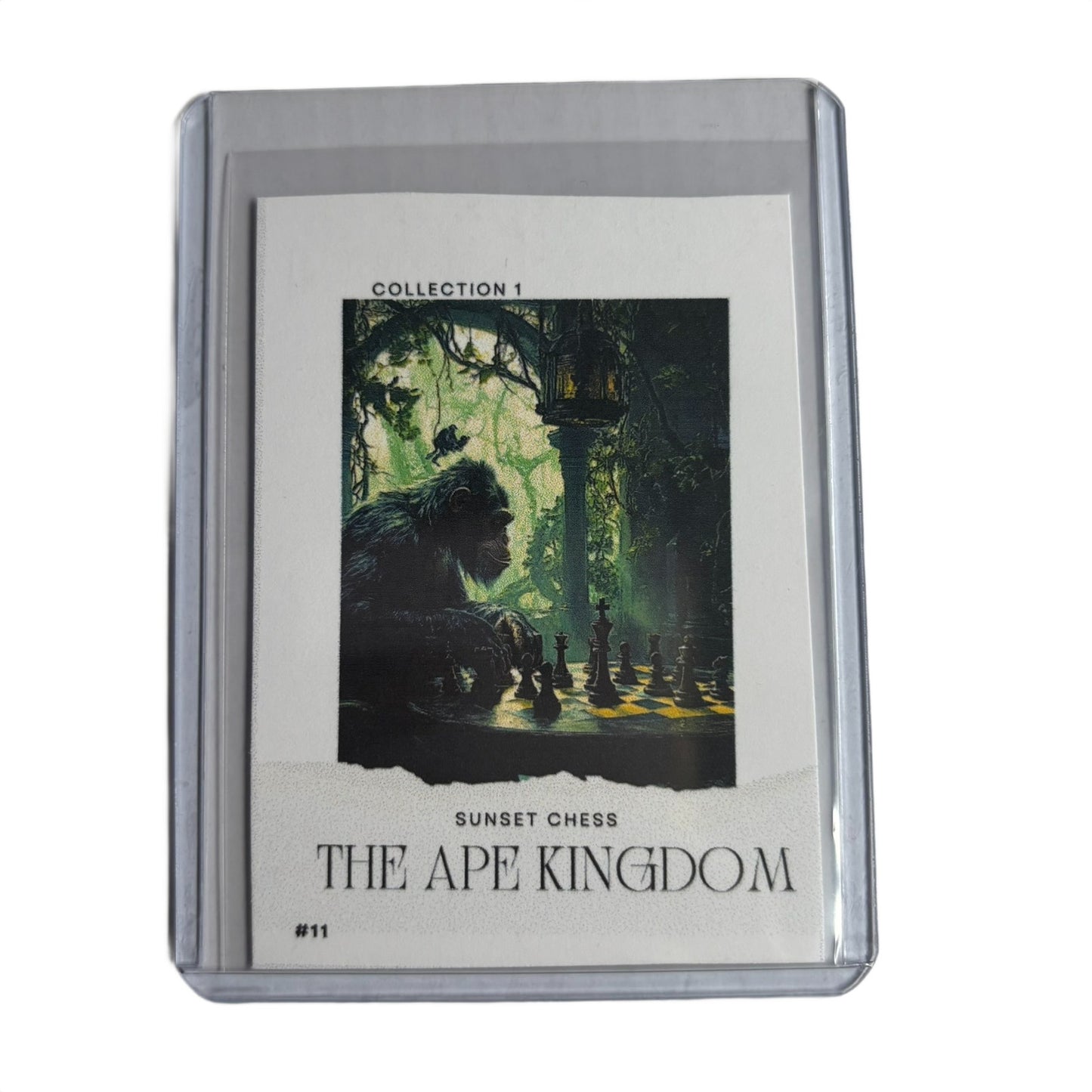 The Ape Kingdom Collection 1 Card #11 - Scrapbook Trading Card