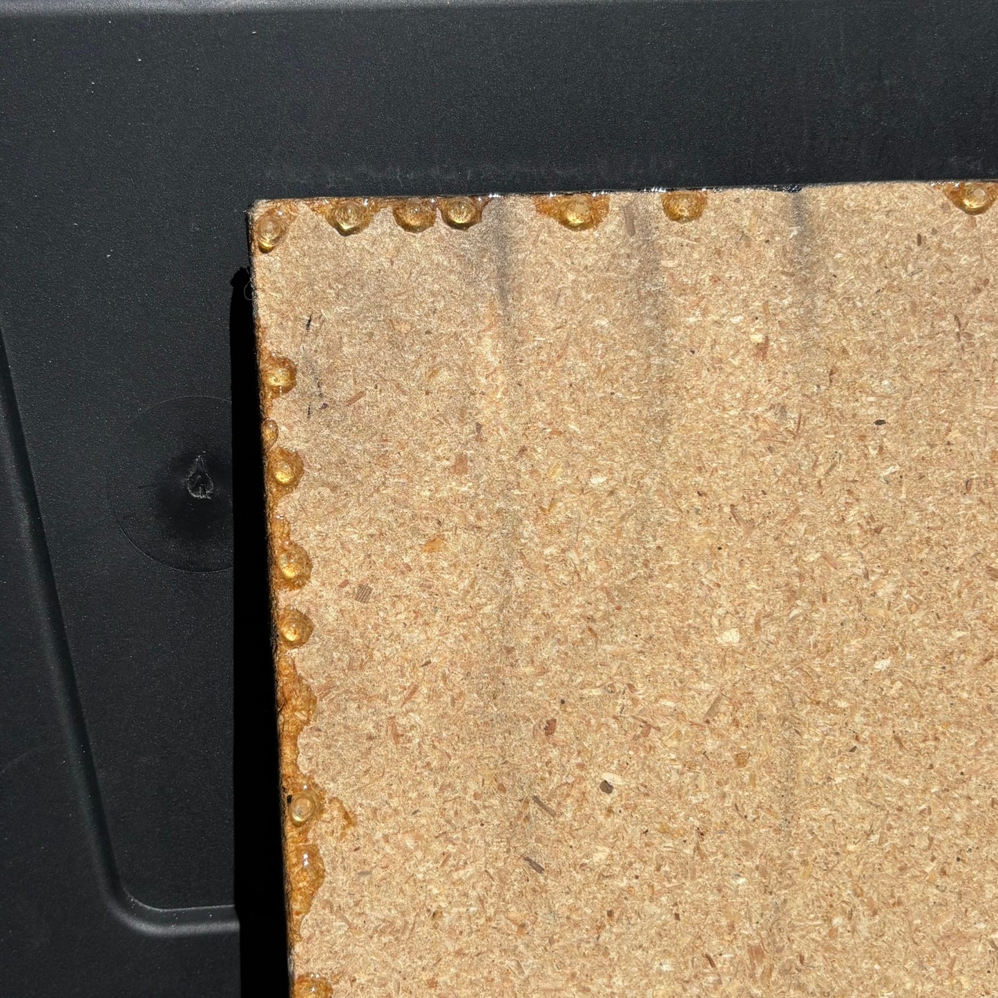 Yellow & Red Vintage Pattern - Resin Coated Chess Board