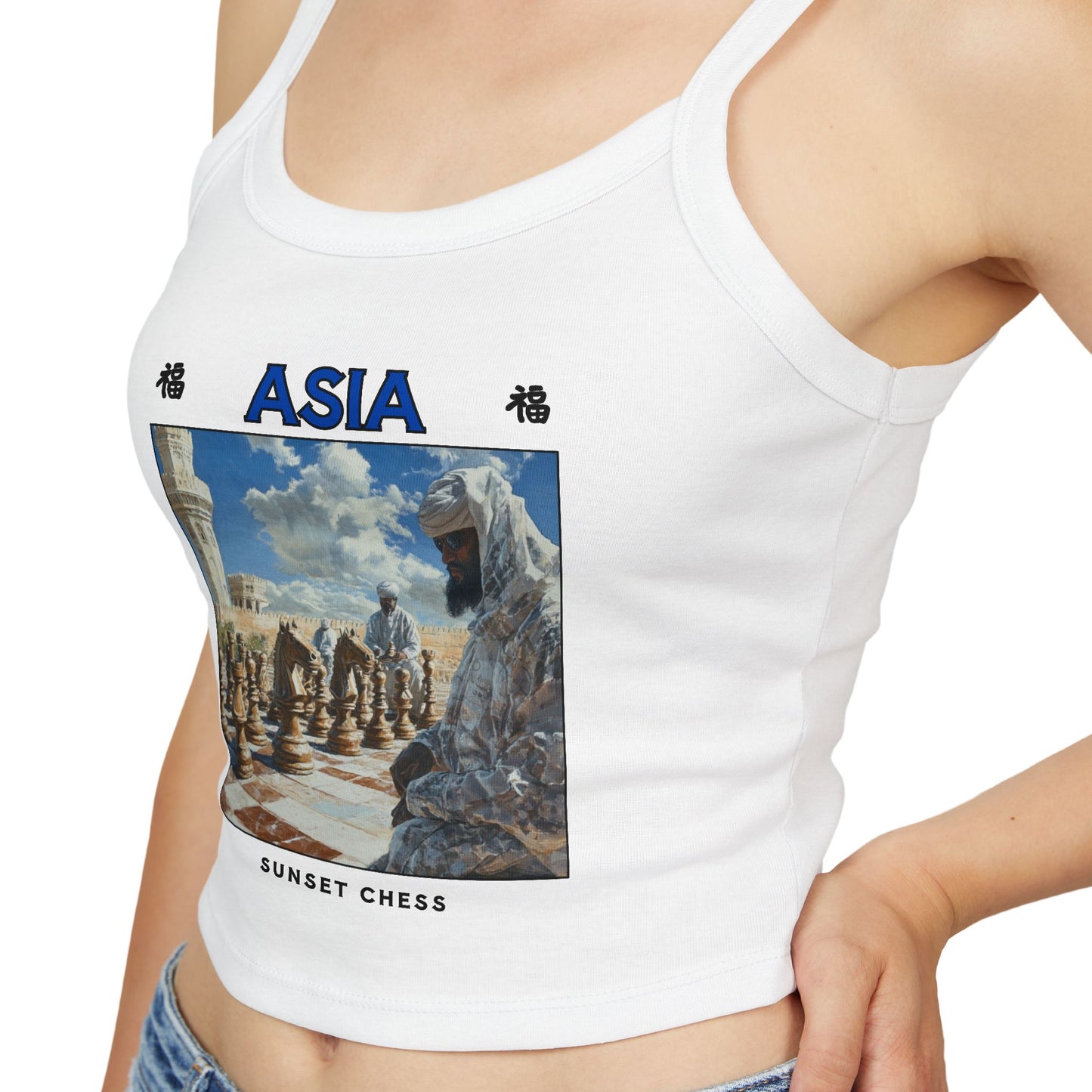 Desert Battle - White Women's Tank Top