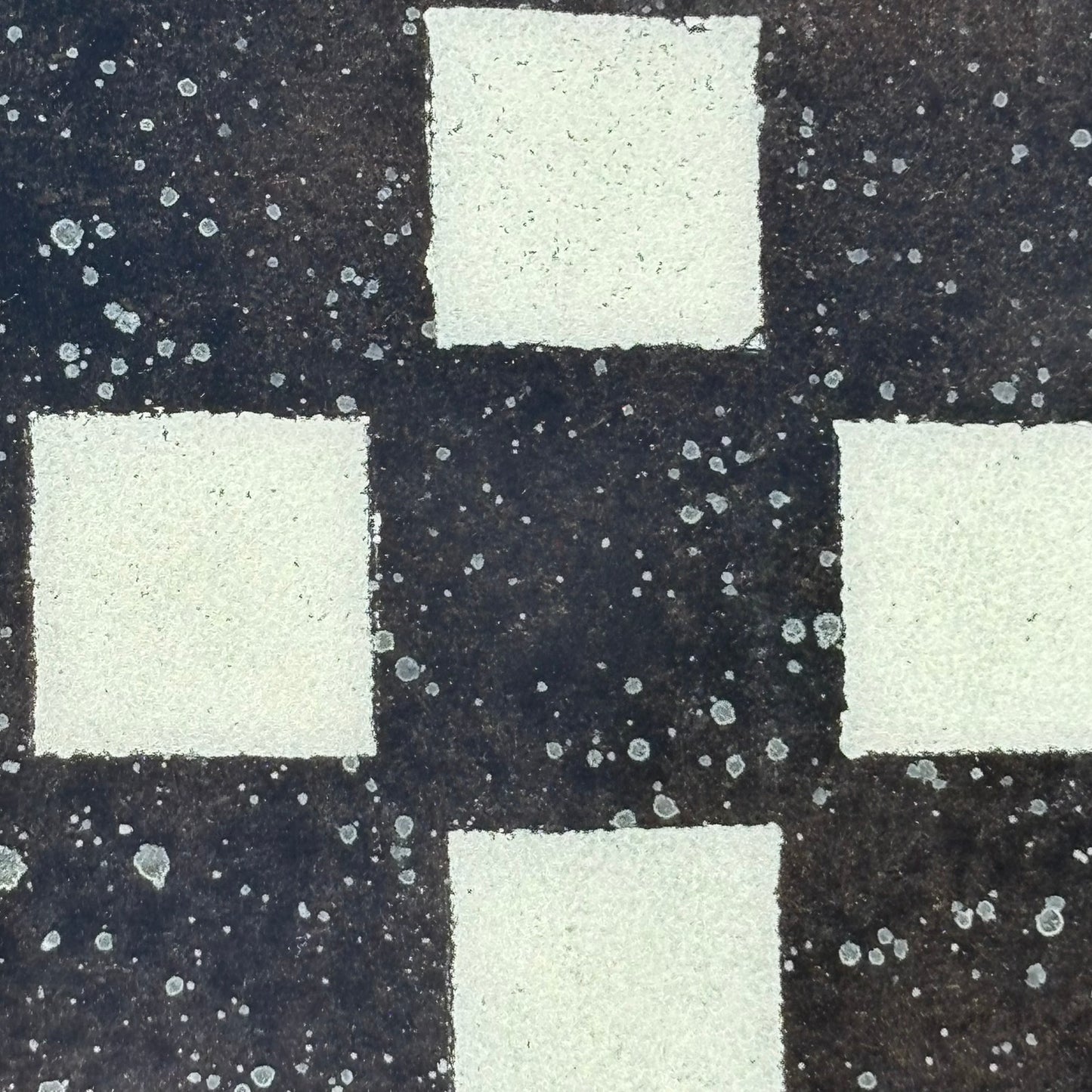 Black Purple Mix - Resin Coated Chess Board
