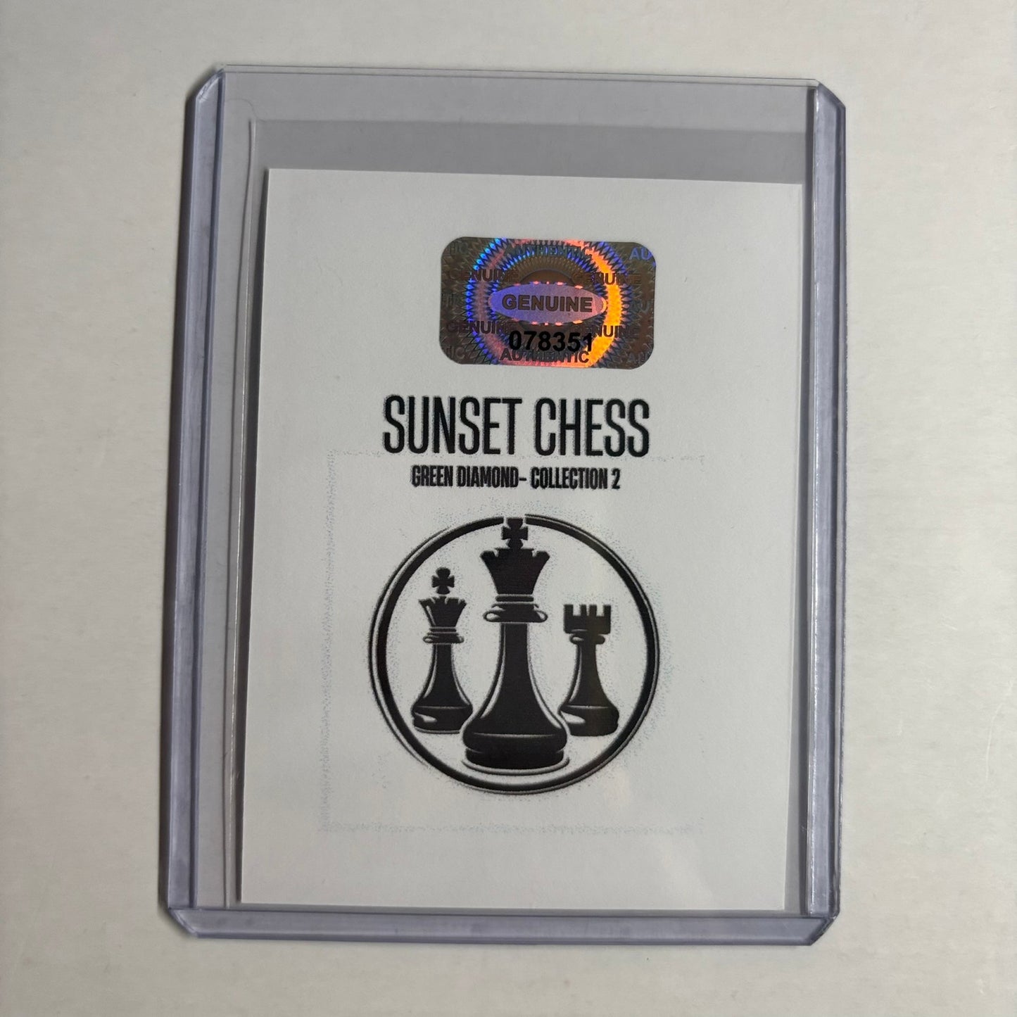 Green Diamond Collection 2 - Trading Card