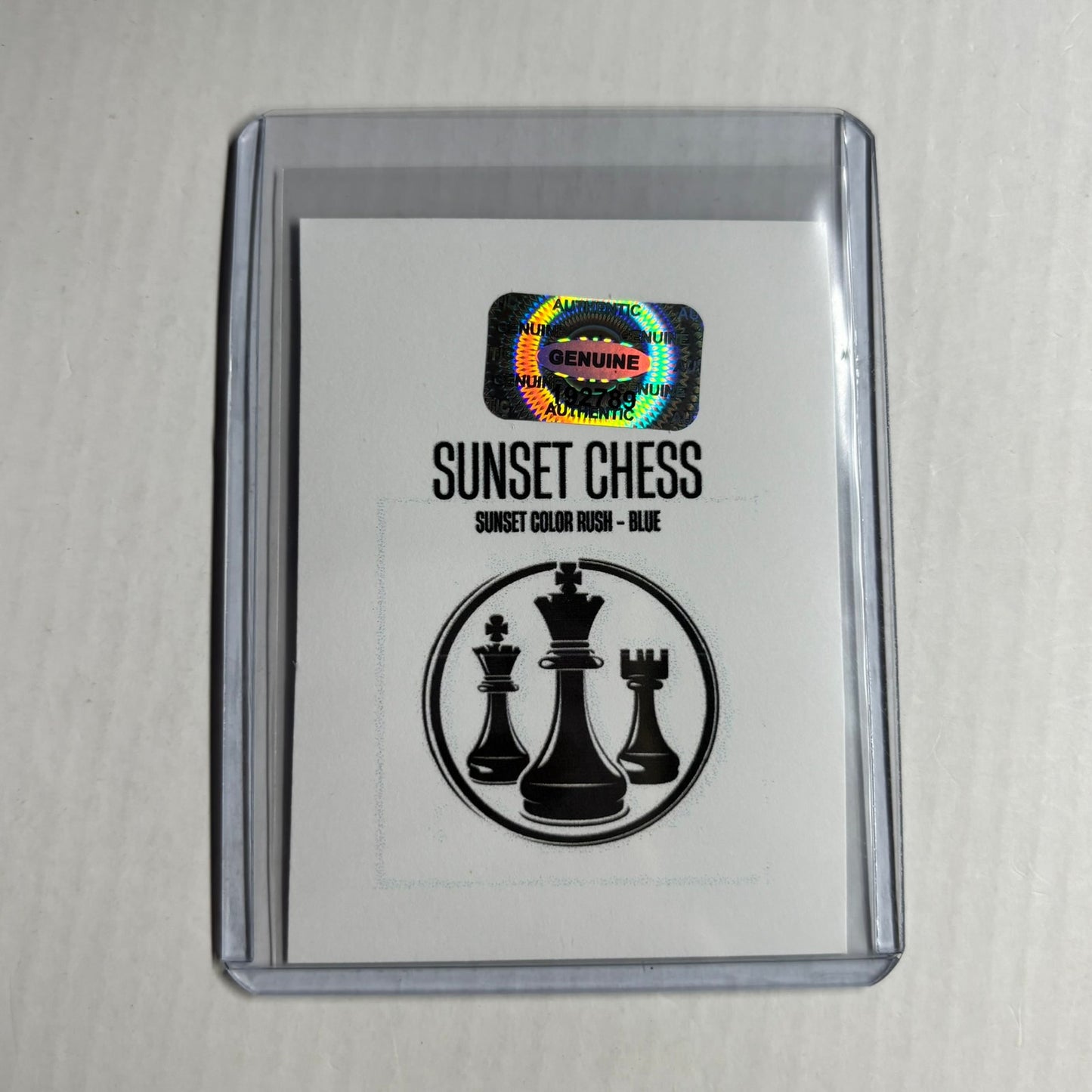 Blue Collection - Trading Card