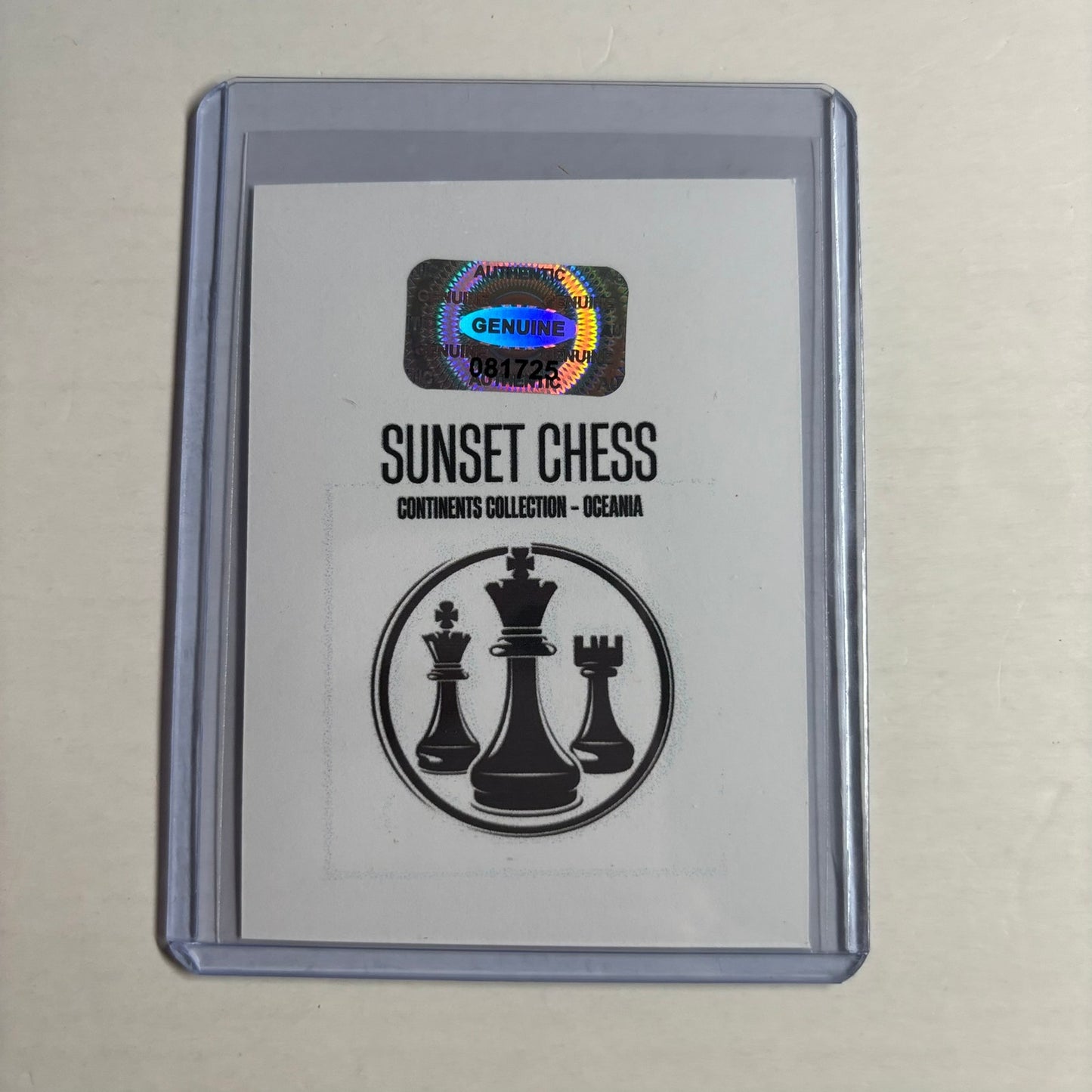 Oceania Collection - Trading Card