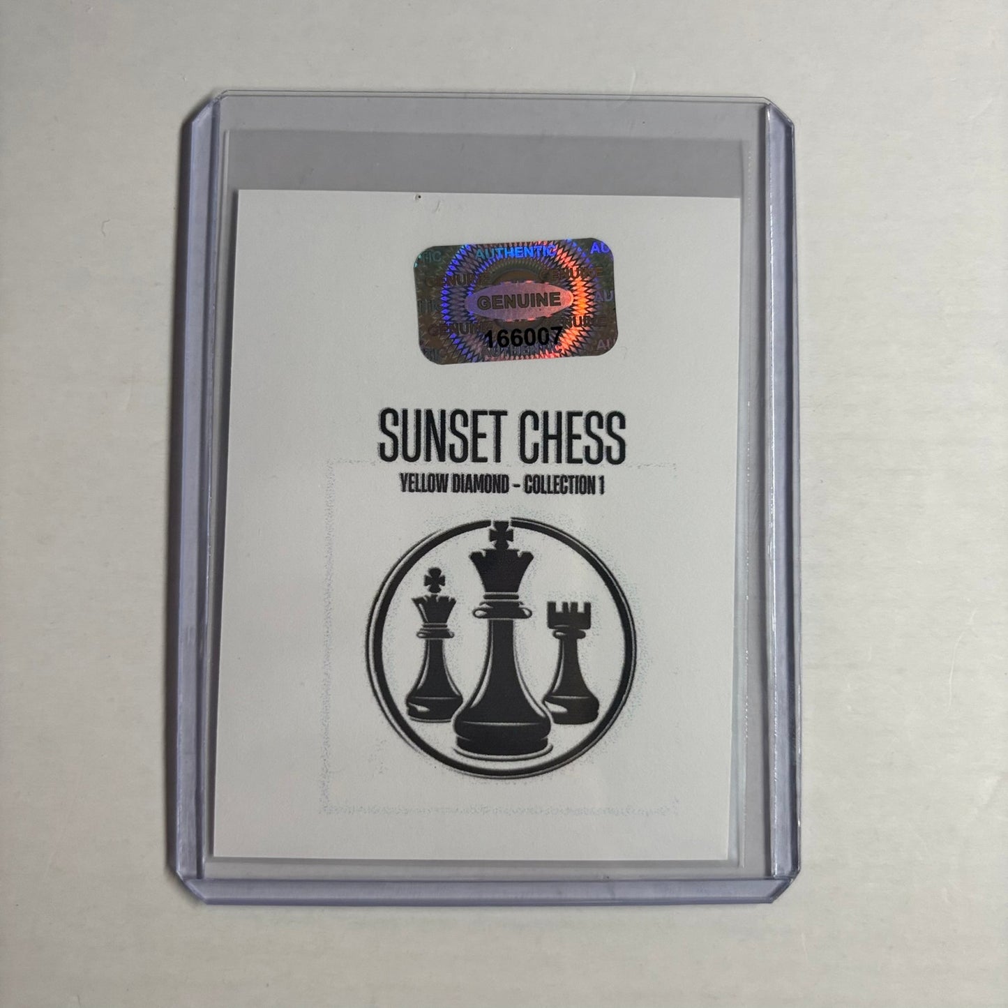 Yellow Diamond Collection 1 - Trading Card