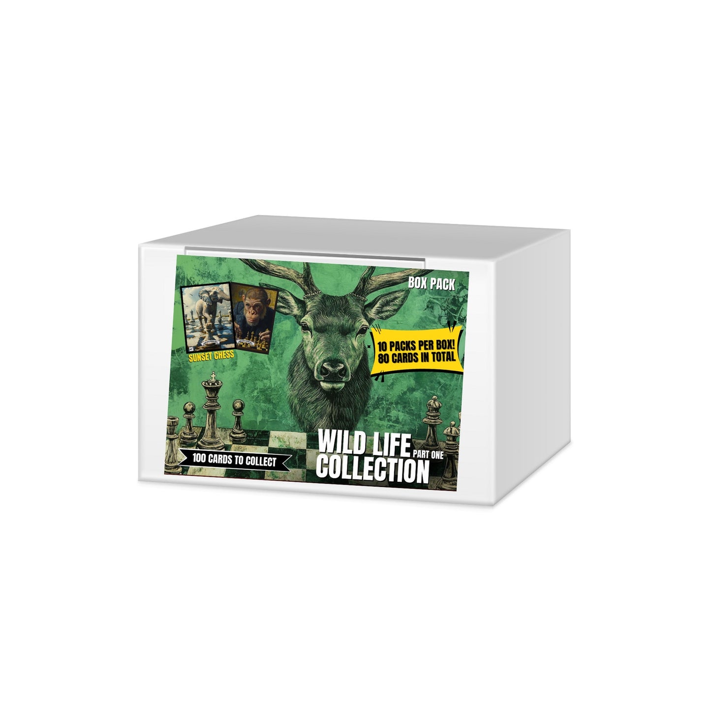 Wild Life Collection 1 Trading Cards - Mini Box Collection