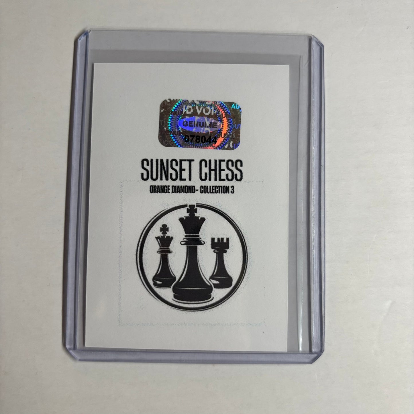 Orange Diamond Collection 3 - Trading Card
