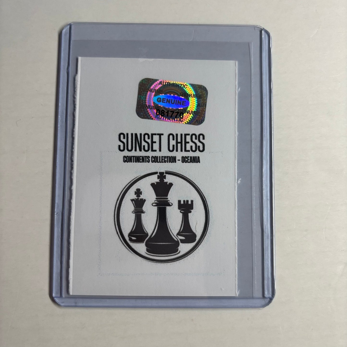 Oceania Collection - Trading Card