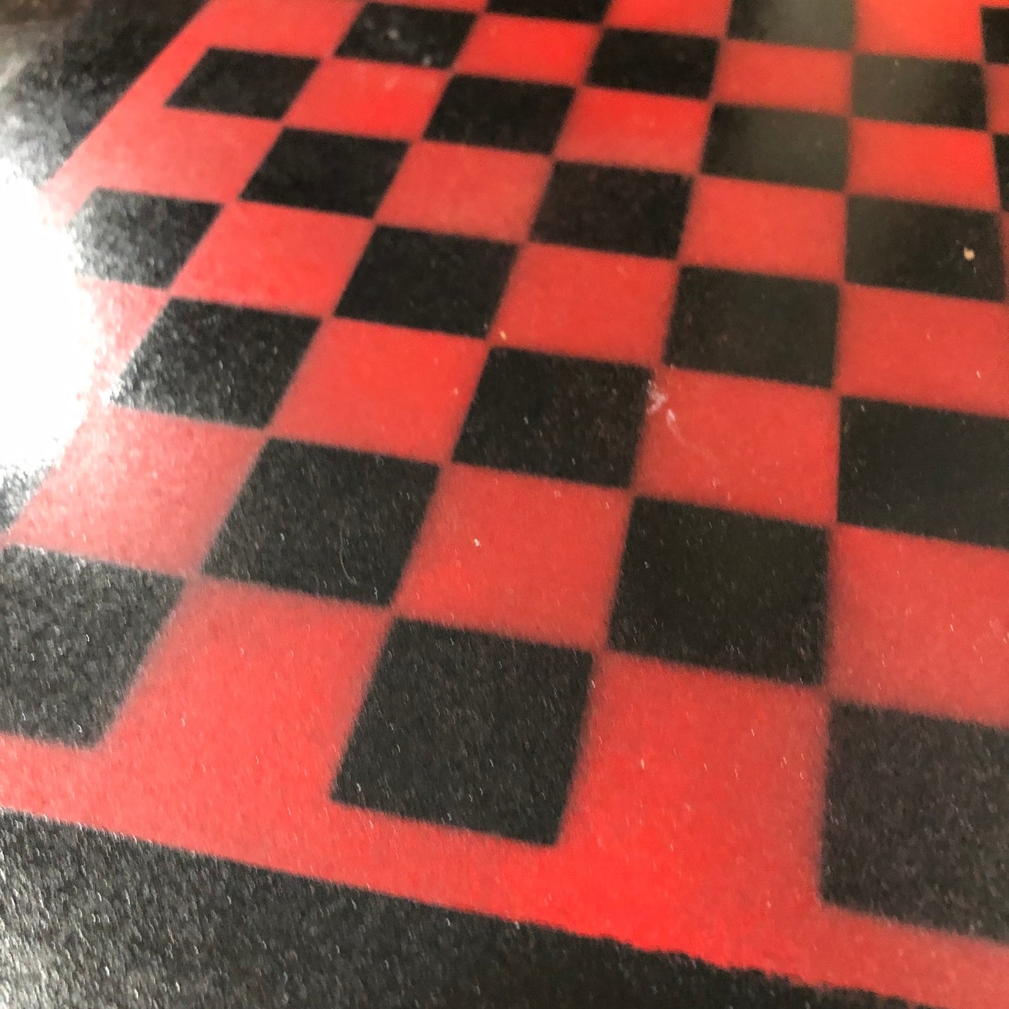 Black & Red - Painted Chess Set