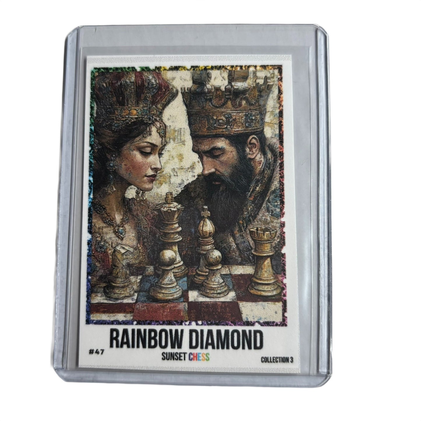 Rainbow Diamond Collection 3 Card #47 - Scrapbook Trading Card