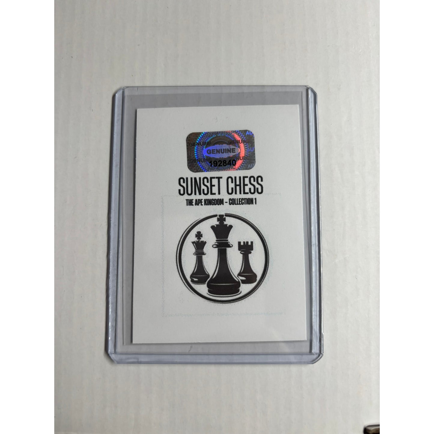 The Ape Kingdom Collection 1 - Trading Card