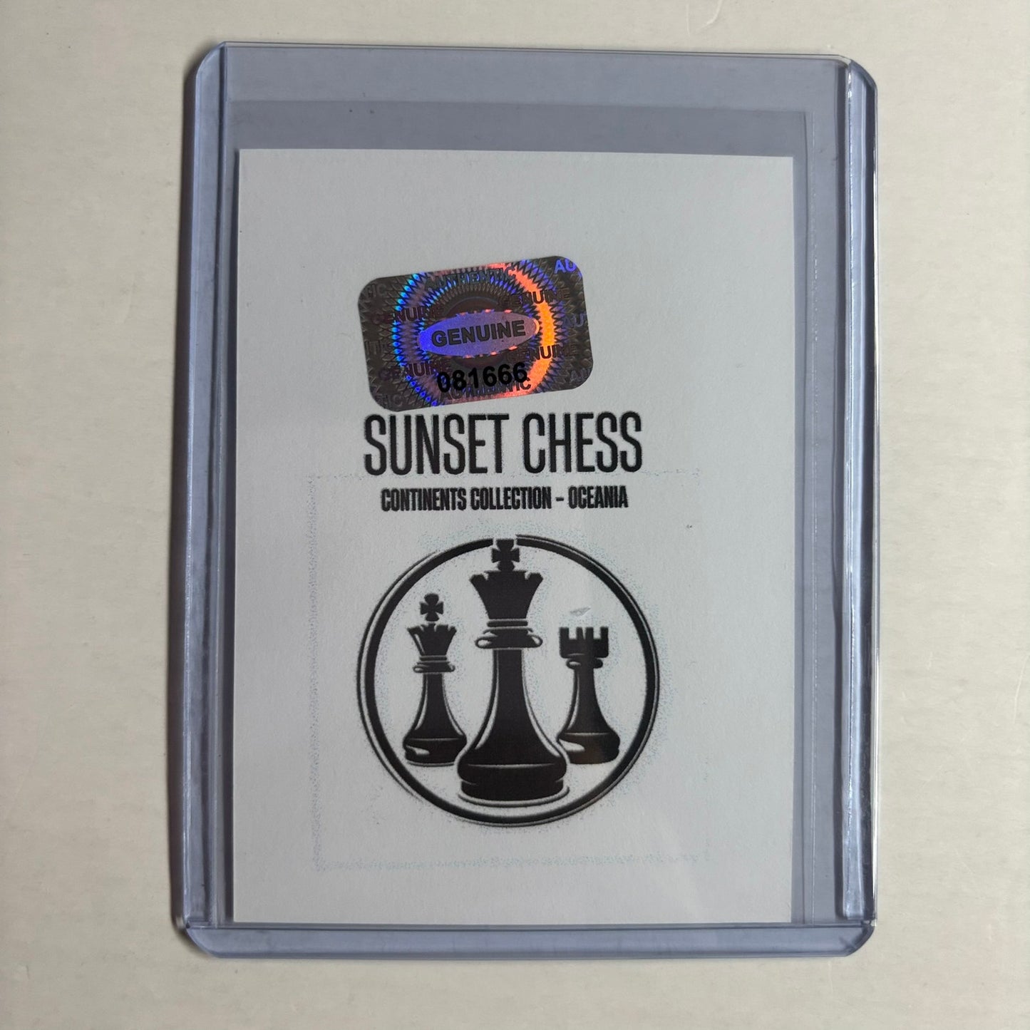 Oceania Collection - Trading Card