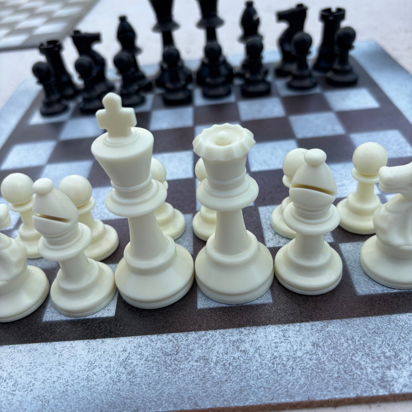 Simple Edition - Painted Chess Set