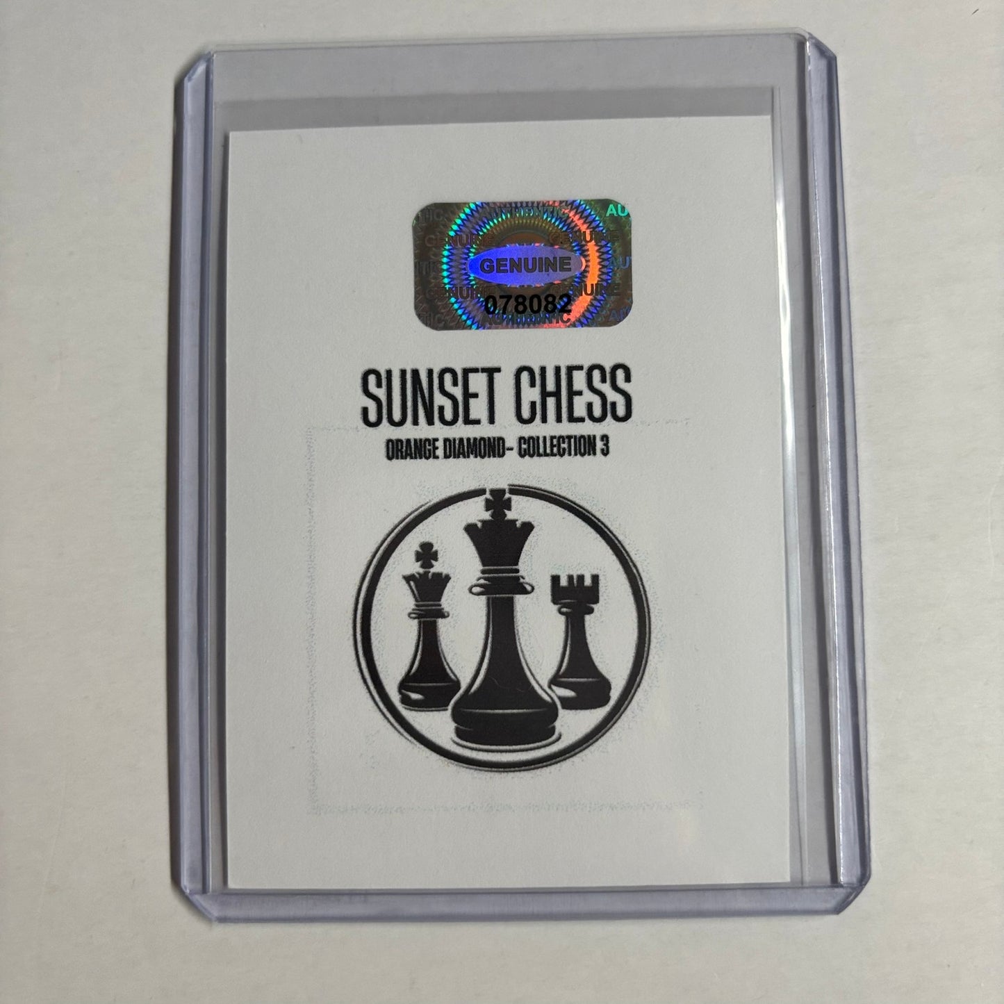 Orange Diamond Collection 3 - Trading Card