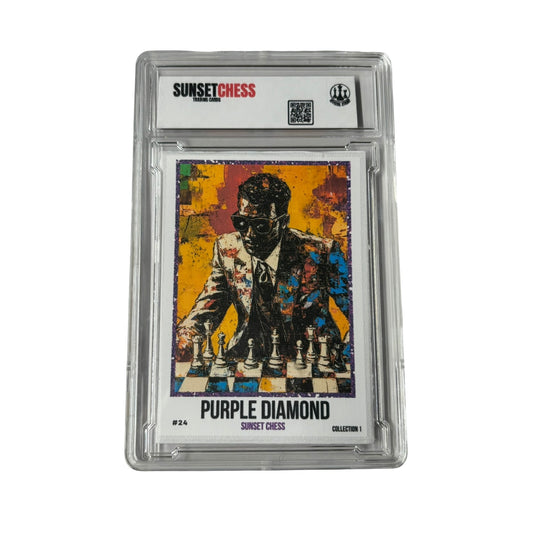 Purple Diamond Collection 1 - Premium Trading Card